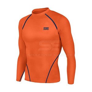 Traje de gimnasio para hombre de la mejor calidad, transpirable, cintura elástica, compresión, ropa deportiva hecha en Pakistán, patrón sólido para la temporada de otoño - Product Image 2
