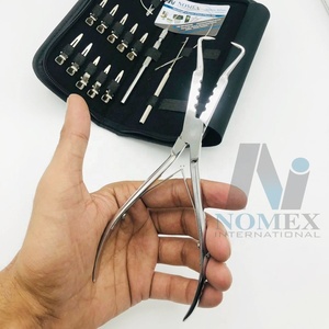 Kit de Herramientas para Extensiones de Cabello de Grado Quirúrgico, Venta al Por Mayor, Alicates con Agujas Tipo C, Pinzas para Cabello, Color Personalizado, Marca Privada - Product Image 4