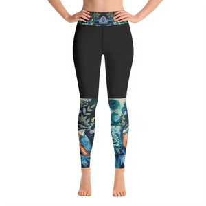 Mejores ventas logotipo personalizado mujeres entrenamiento correr señoras legging sublimación fitness desgaste yoga medias - Product Image 4