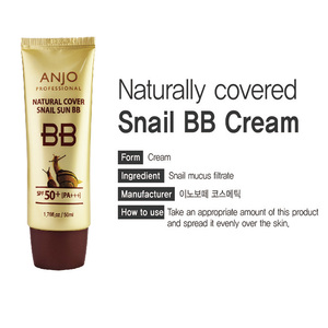 Ốc tự nhiên Bìa Sun BB kem New Arrival Hot Bán Hàn Quốc chăm sóc da vẻ đẹp pdrn Vegan OEM - Product Image 3