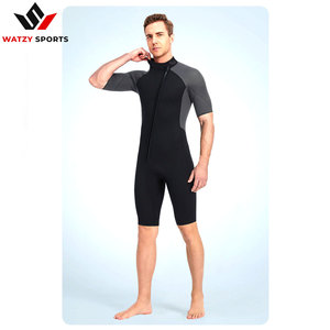 Men 3mm Shorty <b>Wetsuit</b> Full Body Surf Diving Suit Male Thick Thermal Neoprene Swimsuit Scuba Wet Suits for Snorkeling Kayaking - Product Image 4