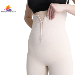 Corsé de cuerpo completo de microfibra de alta calidad para mujer, correas ajustables debajo del busto, ropa interior adelgazante transpirable con Control de barriga - Product Image 5