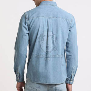 Chemise en jean de style unique, taille personnalisée, chemise en jean la plus vendue, dernier prix, chemise en jean légère, chemise en jean d'extérieur - Product Image 2