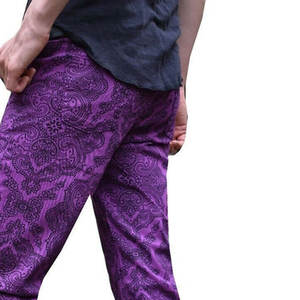 Pantalones Deportivos Acampanados con Estampado Personalizado para Hombre, Cintura Alta, Cierre con Cordón, Ecológicos, Gruesos, OEM - Product Image 6