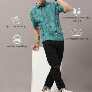 Venta al por mayor Sublimación Hombres Polo Camiseta Nueva llegada Hombres Polo Camiseta Casual Hombres Polo Camiseta - Product Image 5