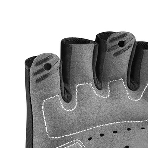 Alta calidad Pakistán fabricación medio dedo ciclismo guantes transpirables bicicleta ciclismo guantes personalizables al por mayor - Product Image 6