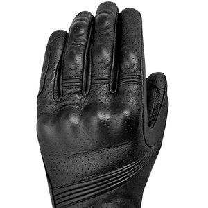 Gants de moto de course unisexes de qualité supérieure, en cuir de vachette, respirants, fermeture à boucle et crochet, adaptés à l'été - Product Image 2