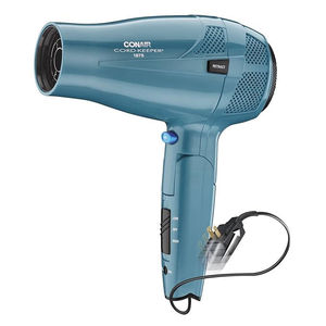Secador de Pelo de Viaje Conair de 1875W con Mango Plegable y Cable Retráctil, Secador de Pelo Eléctrico Profesional para Uso en Hoteles - Product Image 1