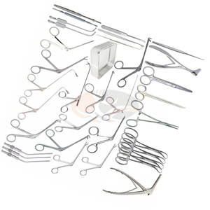 Ensemble complet d'instruments de rhinoplastie majeure en acier inoxydable, chirurgie manuelle du nez, chirurgie plastique, procédures reconstructives nasales - Product Image 2