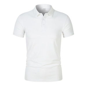 Camiseta Polo para Hombre con Logotipo Personalizado OEM, Diseño Bordado e Impreso, Verano, Talla Grande, Cuello Camisero, Color Sólido - Product Image 6