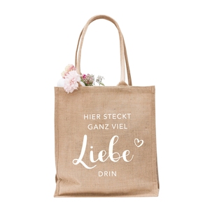 Bolsas de yute reutilizables ecológicas con logotipo personalizado al por mayor, bolsas de compras de yute de arpillera a la moda, bolsas de yute lisas con letras - Product Image 3
