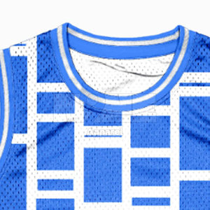 Maillot de basketball pour homme à manches courtes, respirant, 100 % polyester, haute qualité, service OEM, personnalisable, faible MOQ, en promotion - Product Image 3