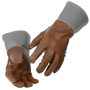 Guantes de Soldadura Tig de Cuero Vacuno Resistentes, Guantes de Soldadura Mig Resistentes al Calor y al Fuego, Guantes de Seguridad Industrial - Product Image 2