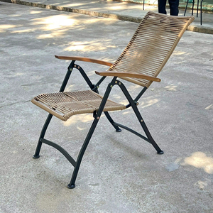 เก้าอี้ม้านั่งโลหะ2-Seater ทันสมัยทนทานดีไซน์เรียบง่ายเป็นมิตรกับสิ่งแวดล้อมกลางแจ้งสวนบ้านไร่วิลล่าเฟอร์นิเจอร์ - Product Image 1