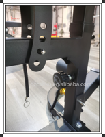 Banc de musculation multifonctionnel CANXU pour salle de sport, banc de presse réglable avec extension pour soulevé de cuisse, en tube d'acier