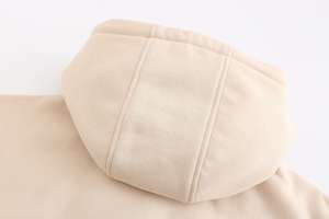 Sweat à capuche d'automne vierge imprimé personnalisé Options brodées Sweat-shirt pull surdimensionné en coton confortable-Prix d'usine - Product Image 3