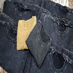 Amriss Custom Logo Vintage Tees Acid Washed Look Camisetas Unisex Streetwear de Six Season Global Bangladesh's Trusted Source - Product Image 2