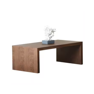 Modern Design Solid Wooden <b>Coffee</b> <b>Table</b> <b>Rectangle</b> Shape Customized Color Living Room Furniture Manufacturing Indonesia - Product Image 4