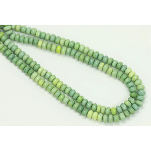 Cuentas Redondas de Ópalo Verde Oliva para Jardín: Piedra Preciosa de Calidad AAA, 7-10 mm - Product Image 4