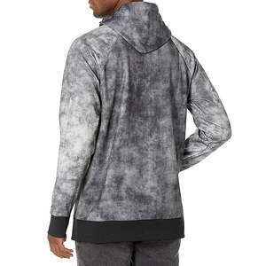 Sweats à capuche d'hiver surdimensionnés pour hommes, logo personnalisé, polaire, teinture intégrale, 100% polyester, coupe-vent, écologique, sublimation, impression 3D - Product Image 4