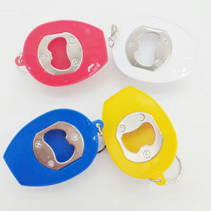 شعار مخصص هدية ترويجية صغيرة بإضاءة ليد قبعة صلبة سلسلة مفاتيح فتاحة زجاجات - Product Image 6