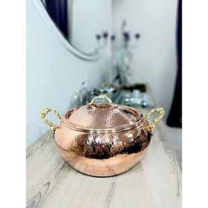 New Design Made In India <b>Dishes</b> Set Luxury Minimalist Safe Pure Copper Western Dinnerware Indian Exporter With Export Quality - Product Image 3