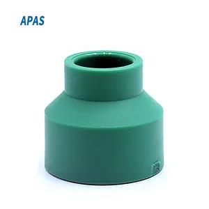 APAS FACTORY DIRECT DIN8077/8078 ALL Types Plastic PPR Pipe ppr pipe fitting reducing socket for Home Plumbing water supply