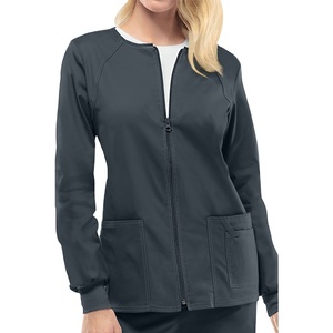 High Quality Flexible Soft Stretchy Nurse Jackets for Long Shifts Comfortable Healthcare Breathable <b>Scrubs</b> Designed Hospitals - Product Image 3