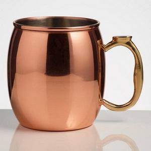 El último diseño de Venta caliente de cobre puro taza mula con asas de último diseño de la mula de Moscú taza de cobre - Product Image 2