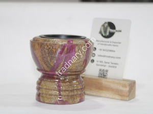 Nouveau brûleur Bukhoor en résine de bois Mubkhar pour usage intérieur Brûleur d'encens traditionnel Eid de Exim Pvt Ltd Brûleur Ramadan Bakhoor - Product Image 4