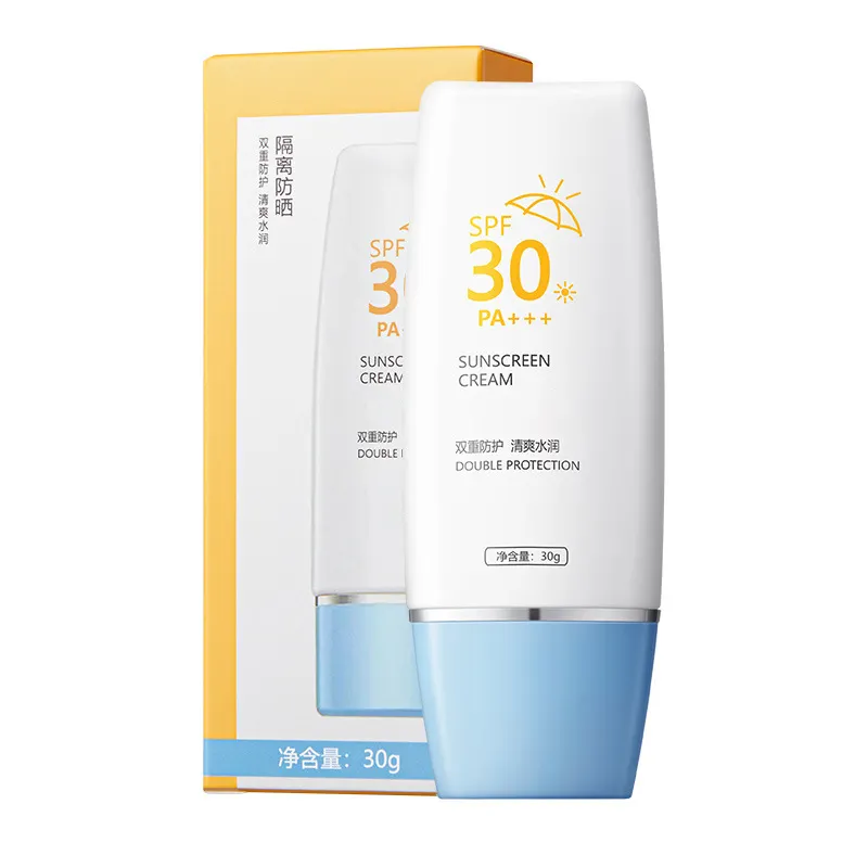 Factory wholesale OEM Refreshing and Moisturizing Sunscreen Dual Protection Physical Sunscreen