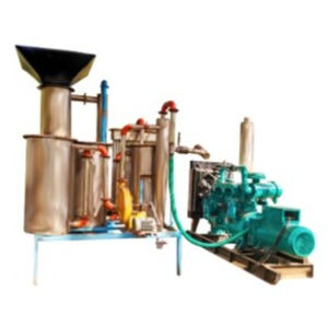 Usine de gazéification de biomasse, facile à utiliser, avec une sortie de 100 kw. Équipement de gazéification modèle autonome à tirage descendant semi-automatique - Product Image 1