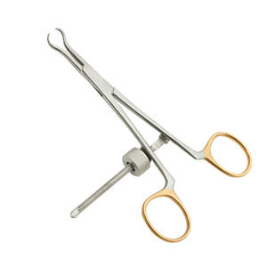 Forceps de réduction osseuse TC de haute qualité avec verrouillage rapide, pointe de 7 mm, 5 1/2 pouces, instrument chirurgical orthopédique manuel en acier inoxydable - Product Image 2