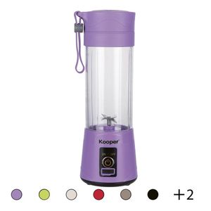 Frullatore Portatile Kooper 380ml, 15W, Ricaricabile USB, Contenitore in Tritan, Pulsante di Accensione, Riscaldamento USB, Tritaghiaccio per Uso Domestico - Product Image 1