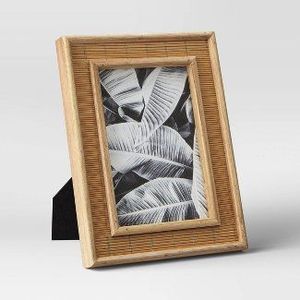 Decorative wooden <b>picture</b> <b>frame</b> for office desk display professional interior styling with warm <b>wood</b> tones premium - Product Image 3