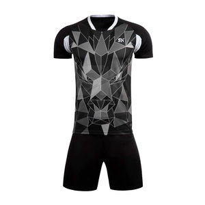 Ensembles d'uniformes de football imprimés par sublimation de conception personnalisée en gros OEM uniformes de football de couleur personnalisée pour hommes - Product Image 1