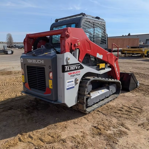 Takeuchi TL10V2 Skid Steer à vendre Mini chargeur frontal sur chenilles 4 tonnes de charge nouveau seau comprend une boîte de vitesses à roulement de moteur - Product Image 5