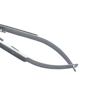 Portaagujas Manual de Acero Inoxidable Castroviejo, Espiral, Calidad Premium, Certificado CE Clase I, para Cirugía General - Product Image 3