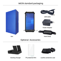 PDA portable robuste personnalisable avec Windows 11 Pro, lecteur de codes-barres UHF, options PSAM