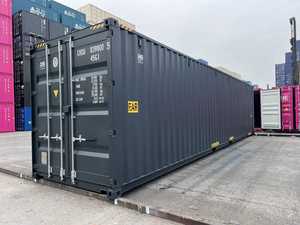 Conteneur maritime haute capacité de 40 pieds, type High Cube, usage général, 45G1, en acier ondulé, unité de transport et de stockage de marchandises - Product Image 4