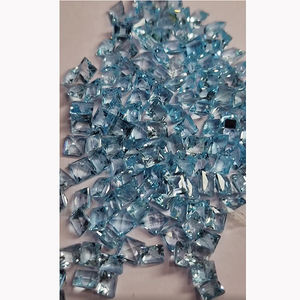 263 pièces de topaze bleu ciel naturel 6x4 7x5 8x6mm ovale 5x5mm facette carrée 240 Cts Lot Iroc ventes bonne qualité topaze coupe US $192 - Product Image 4