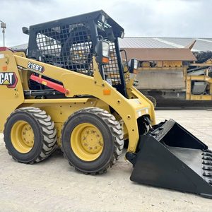 Compre cargadora de dirección deslizante usada de alta calidad para CAT 216B3 de segunda mano de la mejor calidad para cargadora de dirección deslizante CAT 216B - Product Image 1