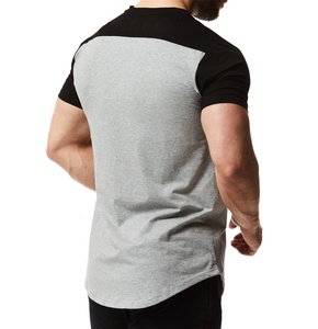 Camiseta de Corte Regular con Dobladillo Curvo para Hombre, Algodón Suave Tejido de 180g, Secado Rápido, Uso Casual, Venta al Por Mayor - Product Image 2
