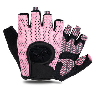 Breathable Weight Lifting Gloves <b>Half</b> Finger Gym Gloves With Wrist Support Anti <b>Slip</b> Wear Resistant Workout Glove for Unisex - Product Image 1