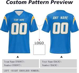 Nueva Temporada de Camisetas de Fútbol Americano de los Bears, al por Mayor, Transpirables, Personalizadas, Estilo Profesional, Ajuste Deportivo, Nombre del Equipo Personalizado - Product Image 6