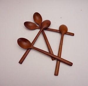 Kitchen Accessories Cooking Tools Wholesale Natural Wooden Custom logo Wooden <b>Serving</b> <b>Spoon</b> for Home Using - Product Image 6