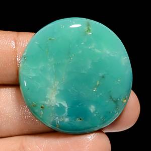 Lote de piedras preciosas de cabujón redondas naturales de primera calidad al por mayor, crisoprasa suelta con efecto ojo de gato, Grado Superior para la fabricación de joyas - Product Image 5