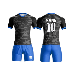 Nueva llegada de encargo de la sublimación de fútbol uniforme más vendido Jersey Set de fútbol de secado rápido desgaste de fútbol para los hombres - Product Image 4