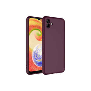 Étui en silicone violet foncé de qualité supérieure, série Mara Lansman, coupe ajustée, pour Samsung Galaxy A04 A53 A34 A24 - Coque arrière protectrice - Product Image 1