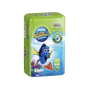 Paquete Premium al por Mayor de Pañales de Natación Huggies Little Swimmers, Suministro Duradero para Piscinas, Pañales para Bebés de Todos los Tamaños, Suaves y Cómodos - Product Image 1